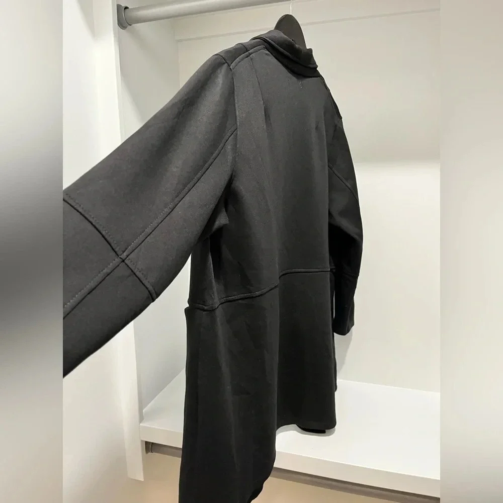 Max Studio Black Blazer Jacket Size 1X New With Tags